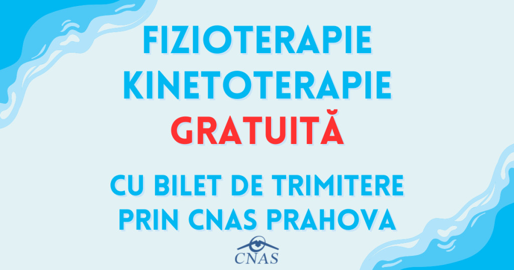 Ghid complet pentru accesarea procedurilor de fizioterapie și kinetoterapie decontate de CAS Prahova în Ploiești
