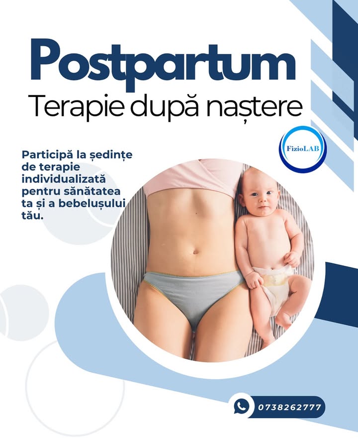 Imagine ilustrativă pentru recuperarea postpartum