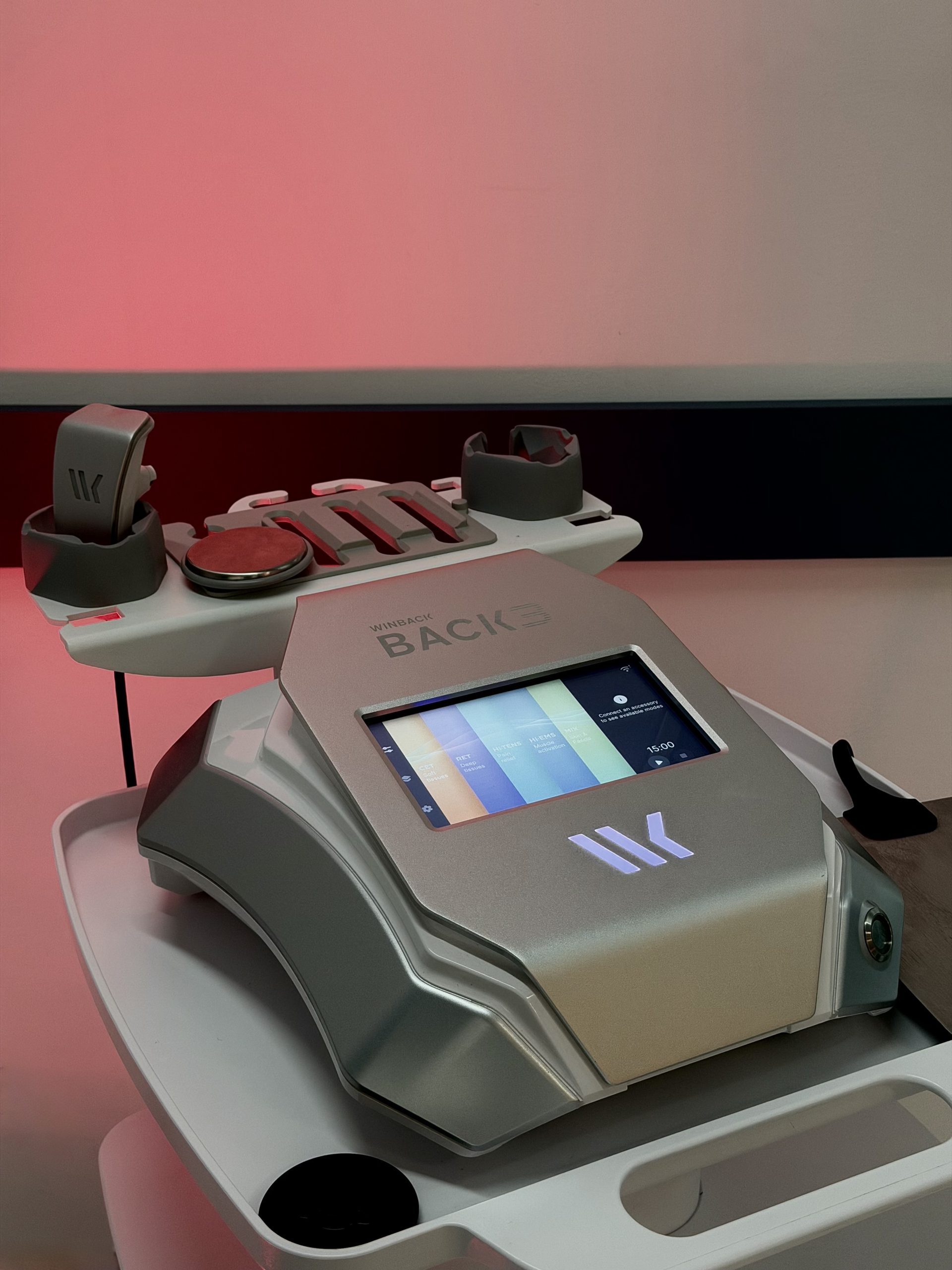 Aparatul TECAR din clinica FizioLAB Ploiești